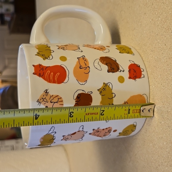 Cat print coffee tea mug multicolor - Picture 6 of 6